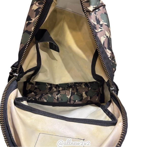 Marc Jacobs Green and Brown Camouflage Backpack Multi-Host Pick - Picture 10 of 16